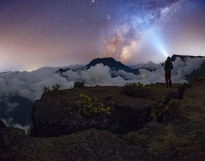 A La Réunion, l'hiver est la saison idéale pour avoir la tête dans les étoiles